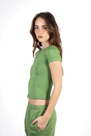 SOFT TEE - FOREST GREEN