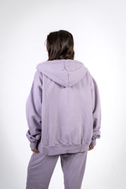 FULL ZIP HOODIE - FAIRY PURPLE