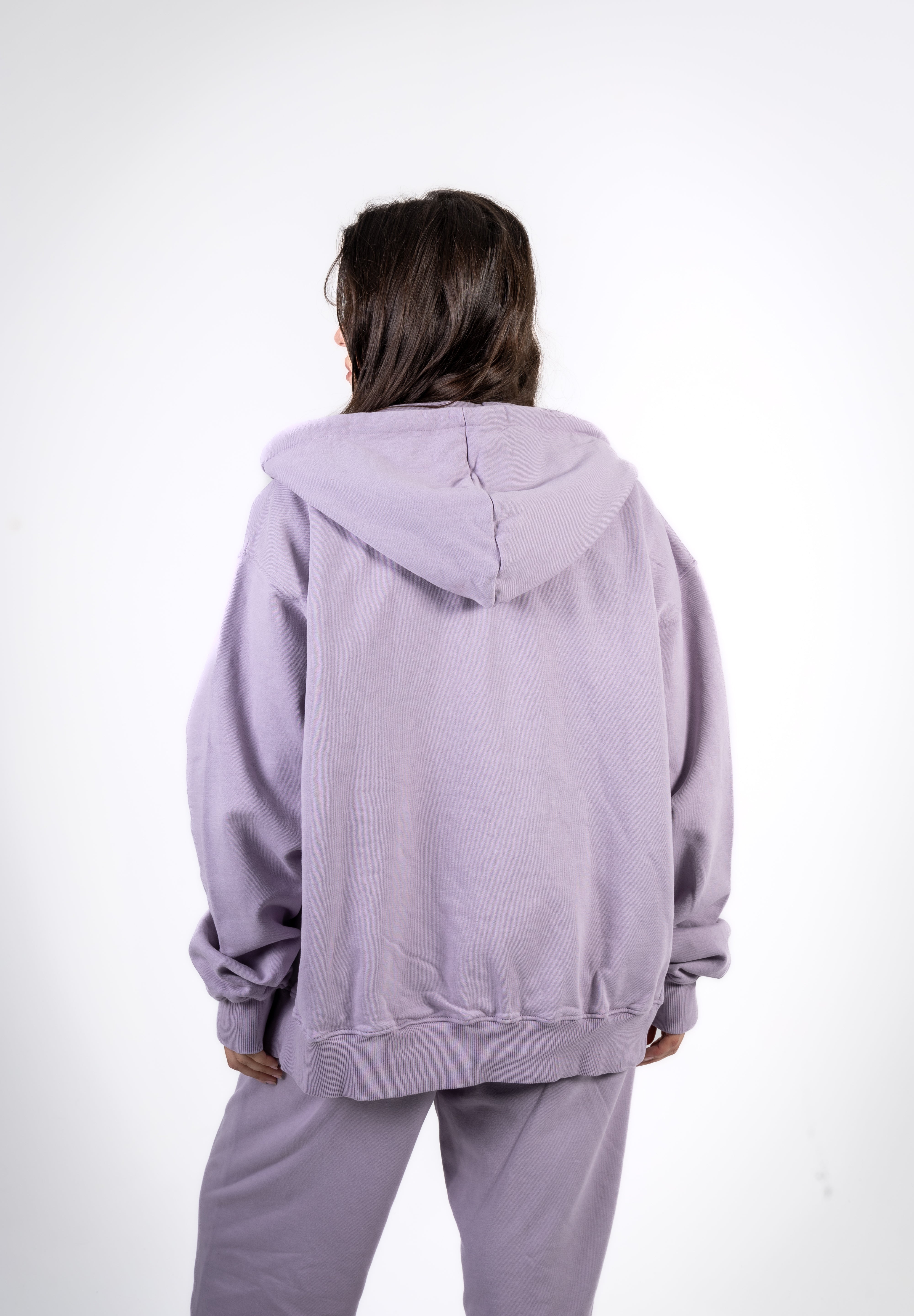 FULL ZIP HOODIE - FAIRY PURPLE