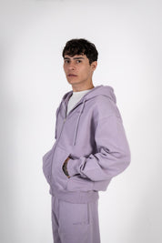 FULL ZIP HOODIE - FAIRY PURPLE