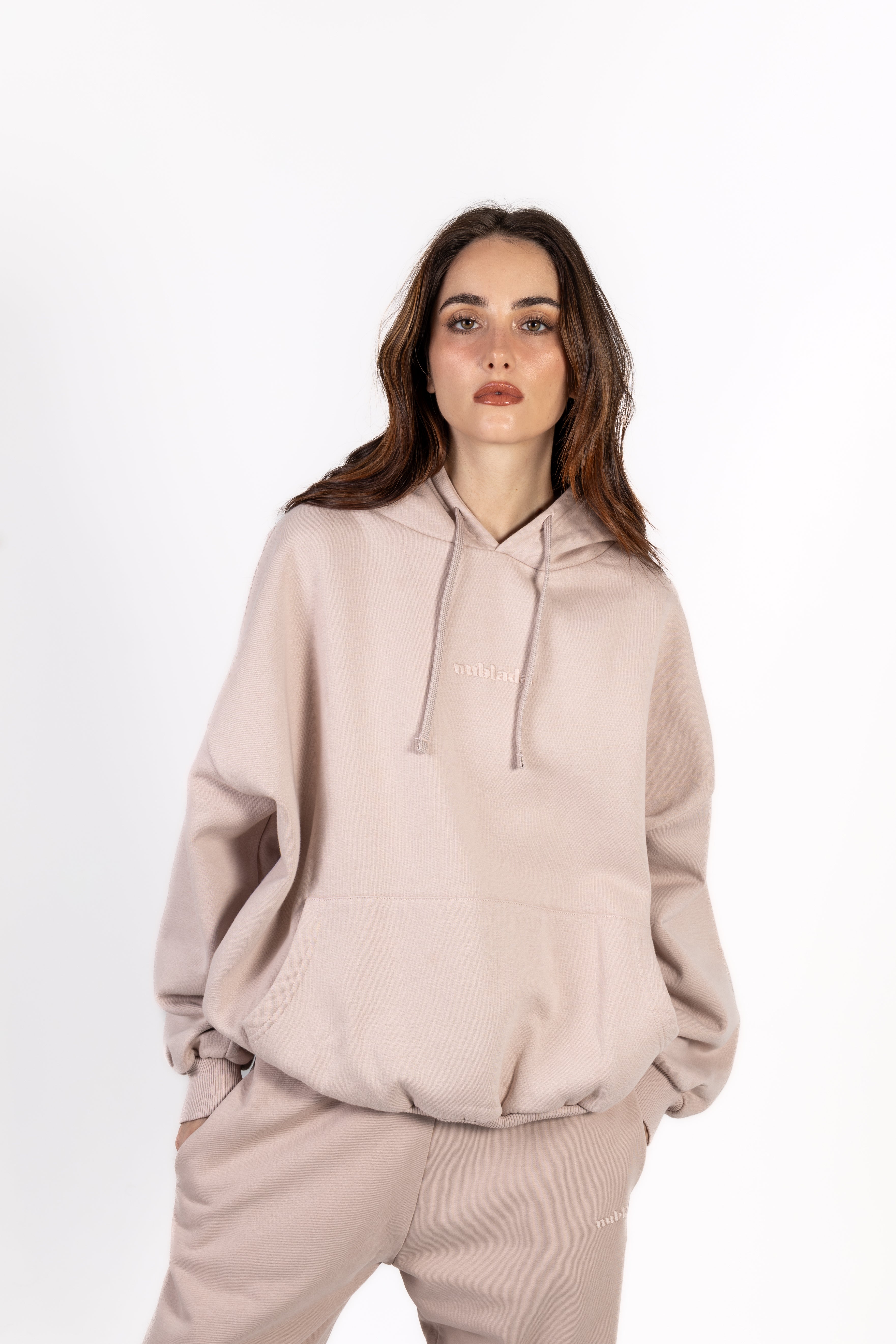 SAFE PLACE HOODIE -  MUSHROOM BEIGE