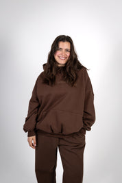 SAFE PLACE HOODIE - EARTHY BROWN