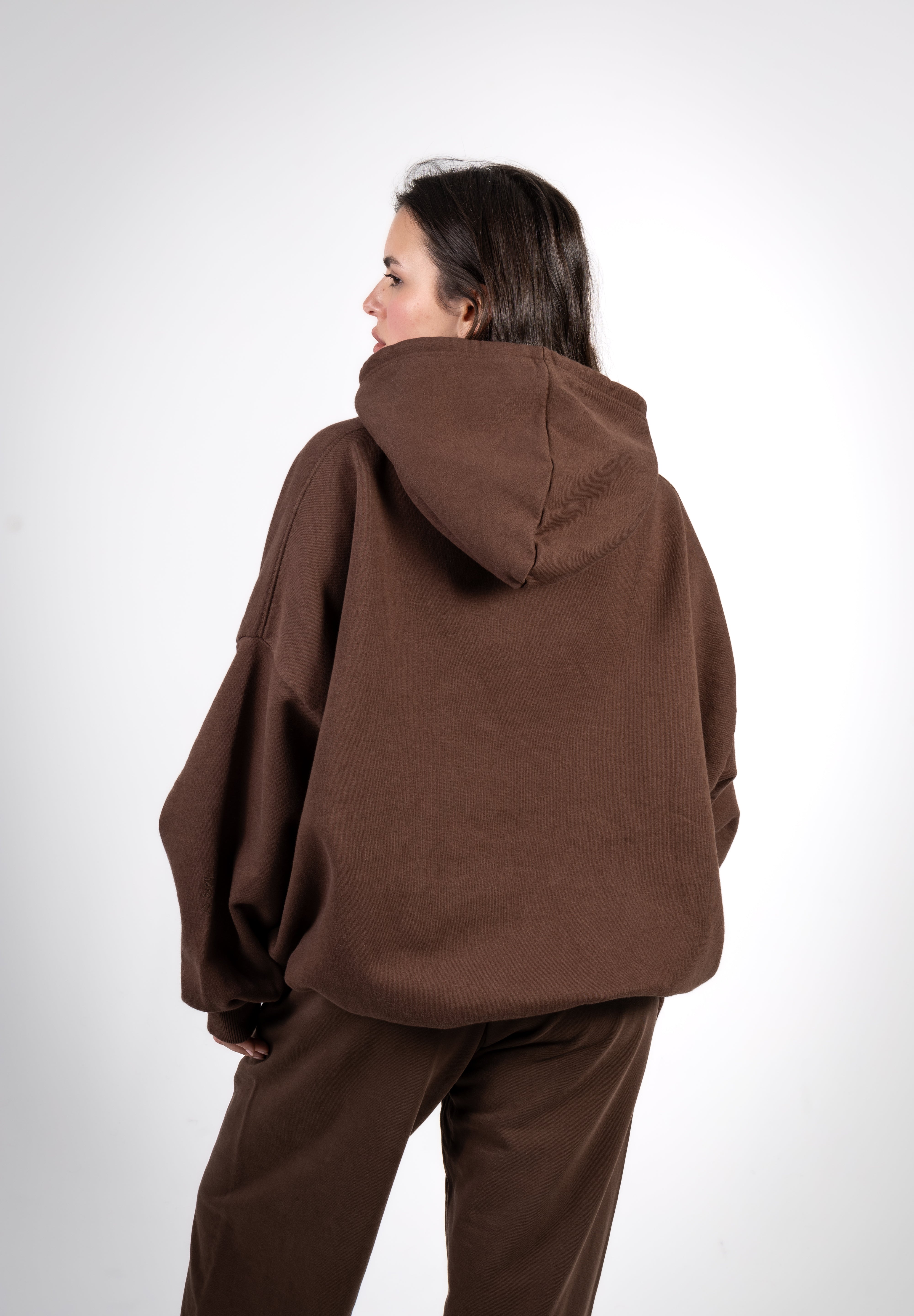 SAFE PLACE HOODIE - EARTHY BROWN