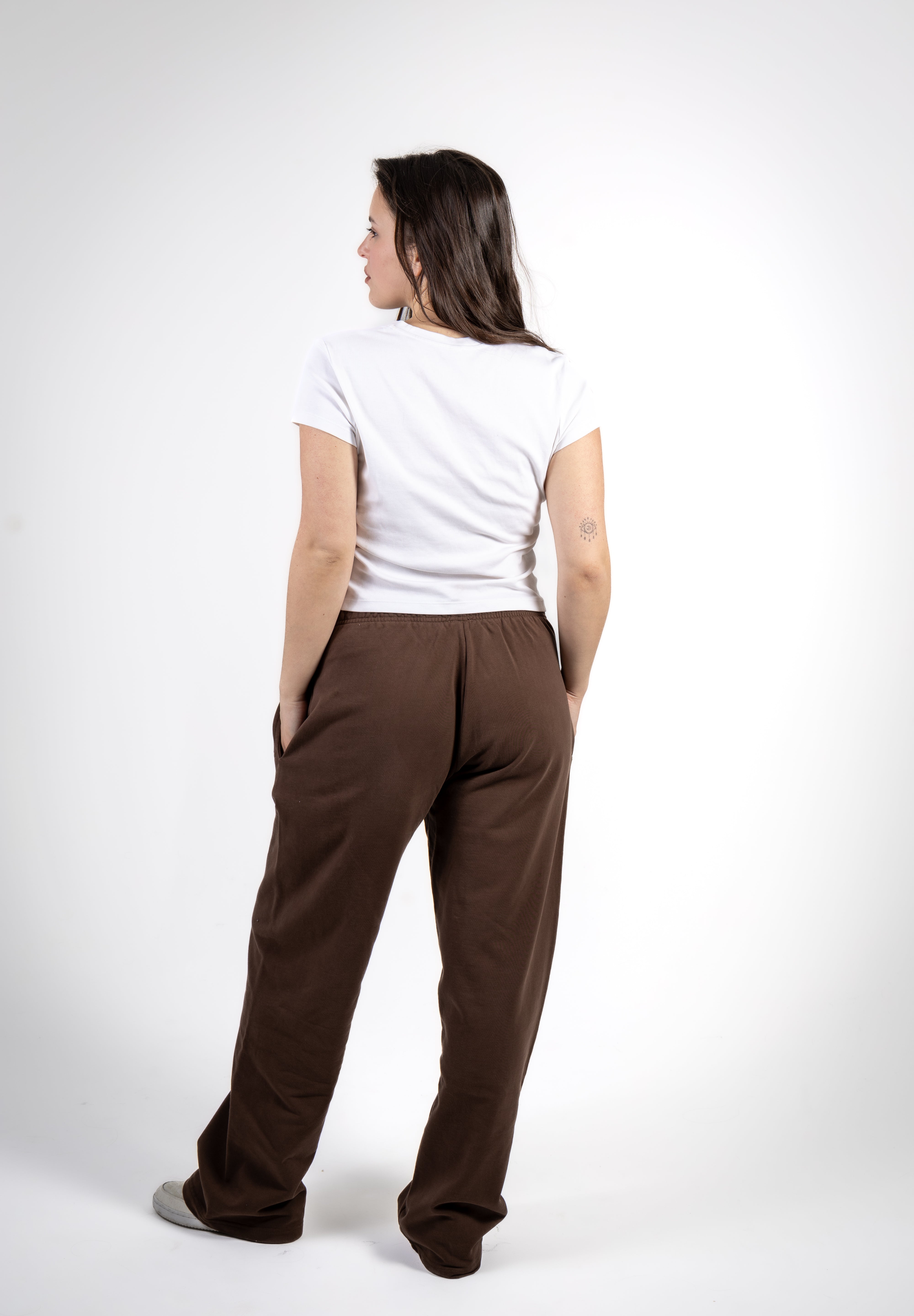 JOGGER STRAIGHT LEG - EARTHY BROWN