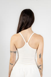 STRAP TOP - COCONUT MILK WHITE